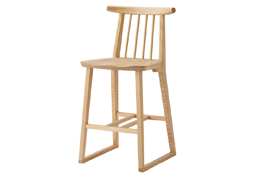 慶承 ハイチェア 栗