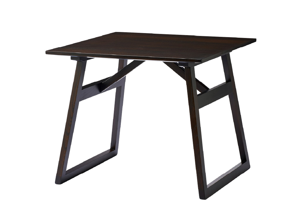 慶承 テーブル80 ケヤキ+漆